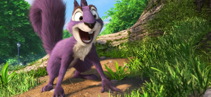 белка Злюк и крысенок Бадди