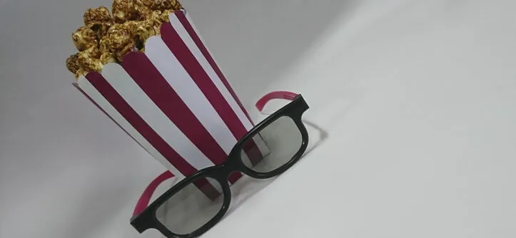 Попкорн и 3D-очки